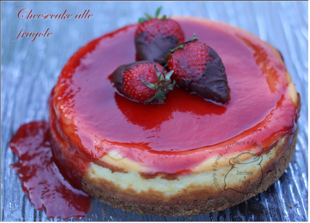 cheese cake fragole